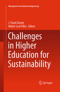 Vorderes Coverbild Challenges in Higher Education for Sustainability