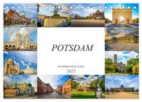Vorderes Coverbild Potsdam Wunderschöne Stadt (Tischkalender 2025 DIN A5 quer), CALVENDO Monatskalender