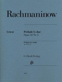 Vorderes Coverbild Sergej Rachmaninow - Prélude G-dur op. 32 Nr. 5