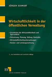 Vorderes Coverbild Wirtschaftlichkeit in der öffentlichen Verwaltung