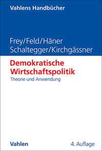 Vorderes Coverbild Demokratische Wirtschaftspolitik