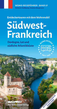 Vorderes Coverbild Entdeckertouren mit dem Wohnmobil Südwestfrankreich