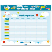 Vorderes Coverbild Trötsch Magnetischer Wochenplaner Magnettafel mit Stift und Magneten
