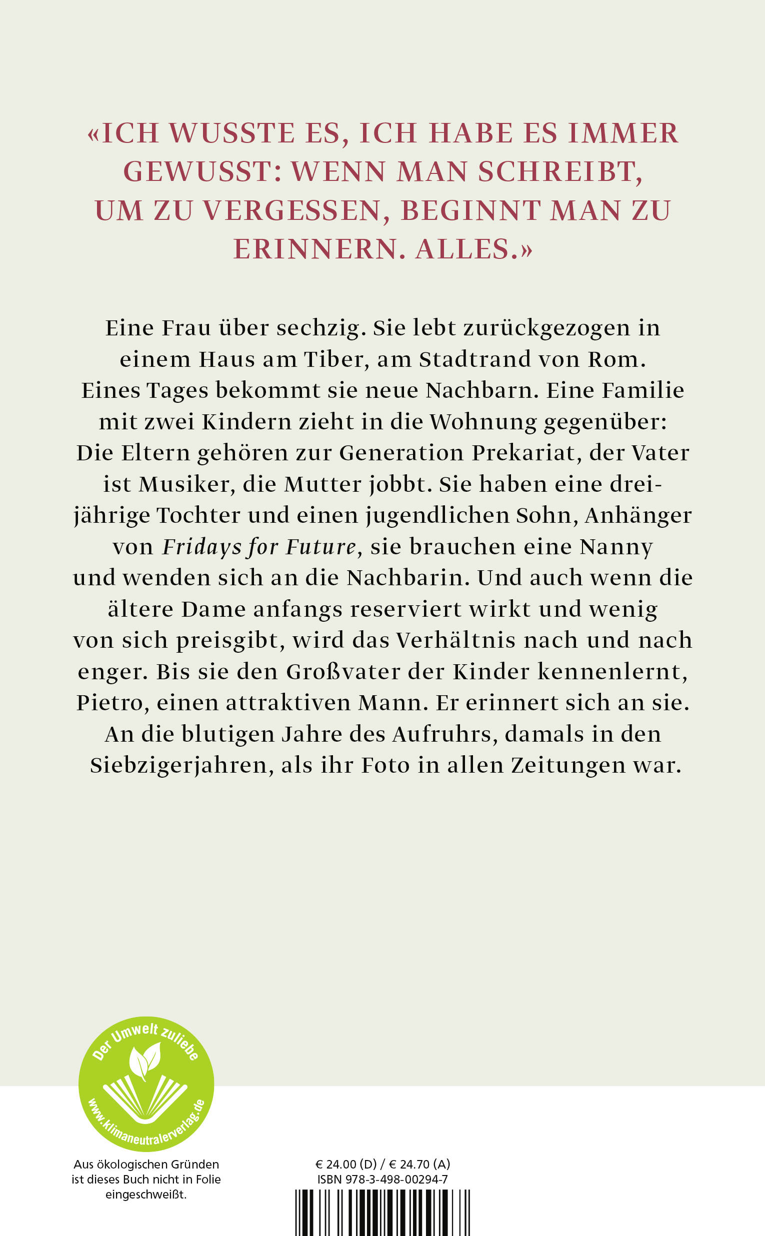 Rückseitencover Sprich mit mir