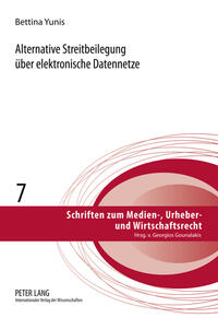 Vorderes Coverbild Alternative Streitbeilegung über elektronische Datennetze
