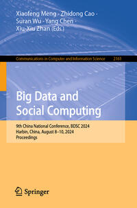 Vorderes Coverbild Big Data and Social Computing