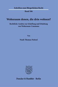 Vorderes Coverbild Wohnraum denen, die drin wohnen?