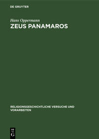 Vorderes Coverbild Zeus Panamaros