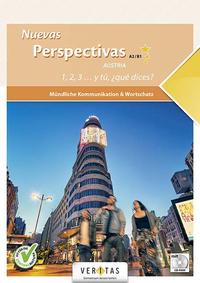 Vorderes Coverbild Nuevas Perspectivas A2/B1 Austria. Mündliche Kommunikation & Wortschatz