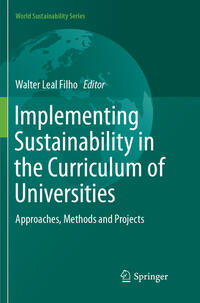 Vorderes Coverbild Implementing Sustainability in the Curriculum of Universities