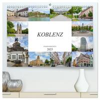 Vorderes Coverbild Koblenz Stadtansichten (hochwertiger Premium Wandkalender 2025 DIN A2 quer), Kunstdruck in Hochglanz