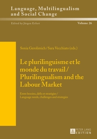 Vorderes Coverbild Le plurilinguisme et le monde du travail / Plurilingualism and the Labour Market