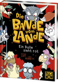 Vorderes Coverbild Die Bande vom Lande (Band 2) - Ein Bulle sieht rot