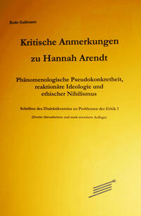 Vorderes Coverbild Kritische Anmerkungen zu Hannah Arendt