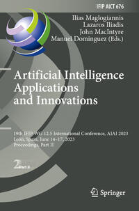 Vorderes Coverbild Artificial Intelligence Applications and Innovations