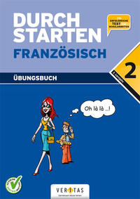 Vorderes Coverbild Durchstarten Französisch 2. Übungsbuch