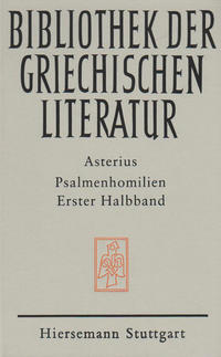 Vorderes Coverbild Psalmenhomilien