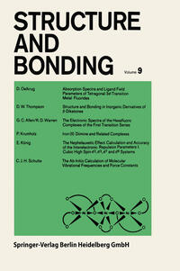 Vorderes Coverbild Structure and Bonding