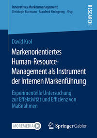 Vorderes Coverbild Markenorientiertes Human-Resource-Management als Instrument der Internen Markenführung