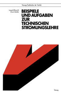 Vorderes Coverbild Beispiele und Aufgaben zur Technischen Strömungslehre
