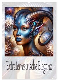 Vorderes Coverbild Extraterrestrische Eleganz (Wandkalender 2026 DIN A2 hoch), CALVENDO Monatskalender