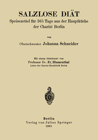 Vorderes Coverbild Salzlose Diät