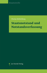 Vorderes Coverbild Staatsnotstand und Notstandsverfassung