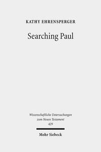 Vorderes Coverbild Searching Paul