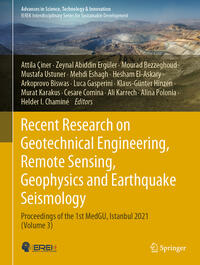 Vorderes Coverbild Recent Research on Geotechnical Engineering, Remote Sensing, Geophysics and Earthquake Seismology