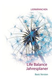 Vorderes Coverbild Liermännchen Life Balance Jahresplaner