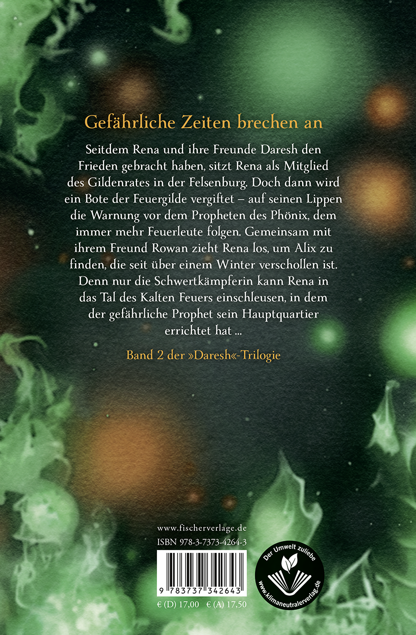 Rückseitencover Daresh – Im Tal des Kalten Feuers