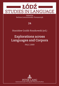 Vorderes Coverbild Explorations across Languages and Corpora