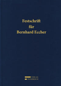 Vorderes Coverbild Festschrift für Bernhard Eccher
