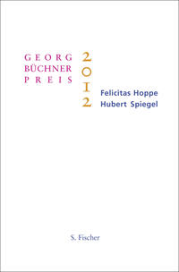 Vorderes Coverbild Georg-Büchner-Preis 2012