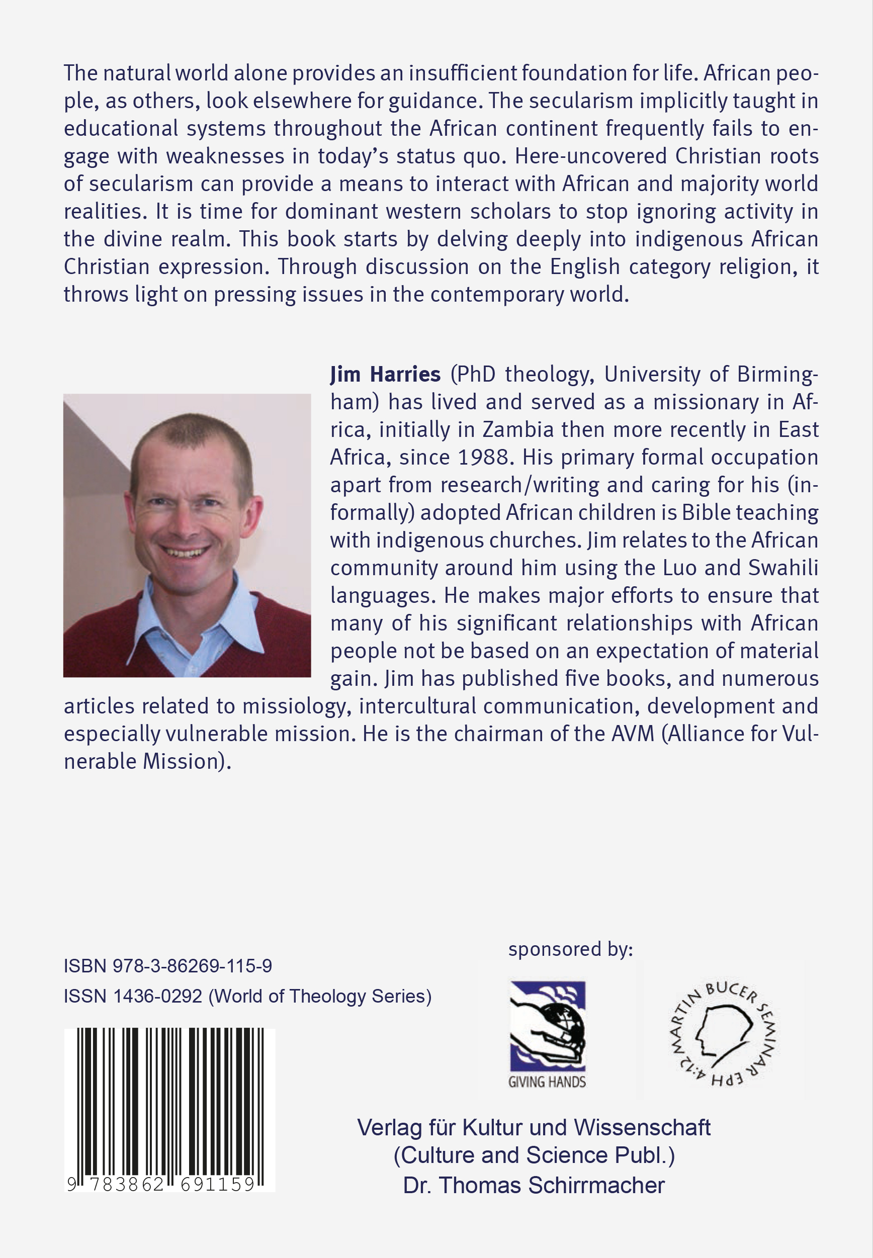 Rückseitencover New Foundations for Appreciating Africa: Beyond Religious and Secular Deceptions