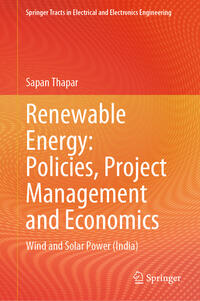 Vorderes Coverbild Renewable Energy: Policies, Project Management and Economics
