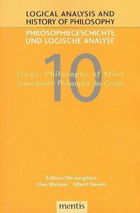 Vorderes Coverbild Focus: Philosophy of Mind/Schwerpunkt: Philosophie des Geistes