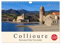 Vorderes Coverbild Collioure - Perle der Cote Vermeille (Wandkalender 2025 DIN A4 quer), CALVENDO Monatskalender