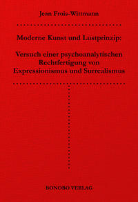 Vorderes Coverbild Moderne Kunst und Lustprinzip