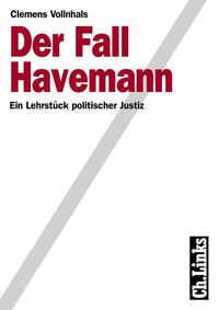 Vorderes Coverbild Der Fall Havemann