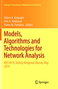 Vorderes Coverbild Models, Algorithms and Technologies for Network Analysis