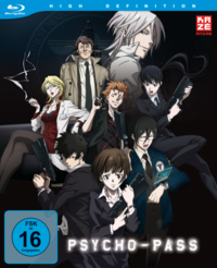 Vorderes Coverbild Psycho-Pass - Staffel 1 - Gesamtausgabe - 4 Blu-rays (mit Schuber)