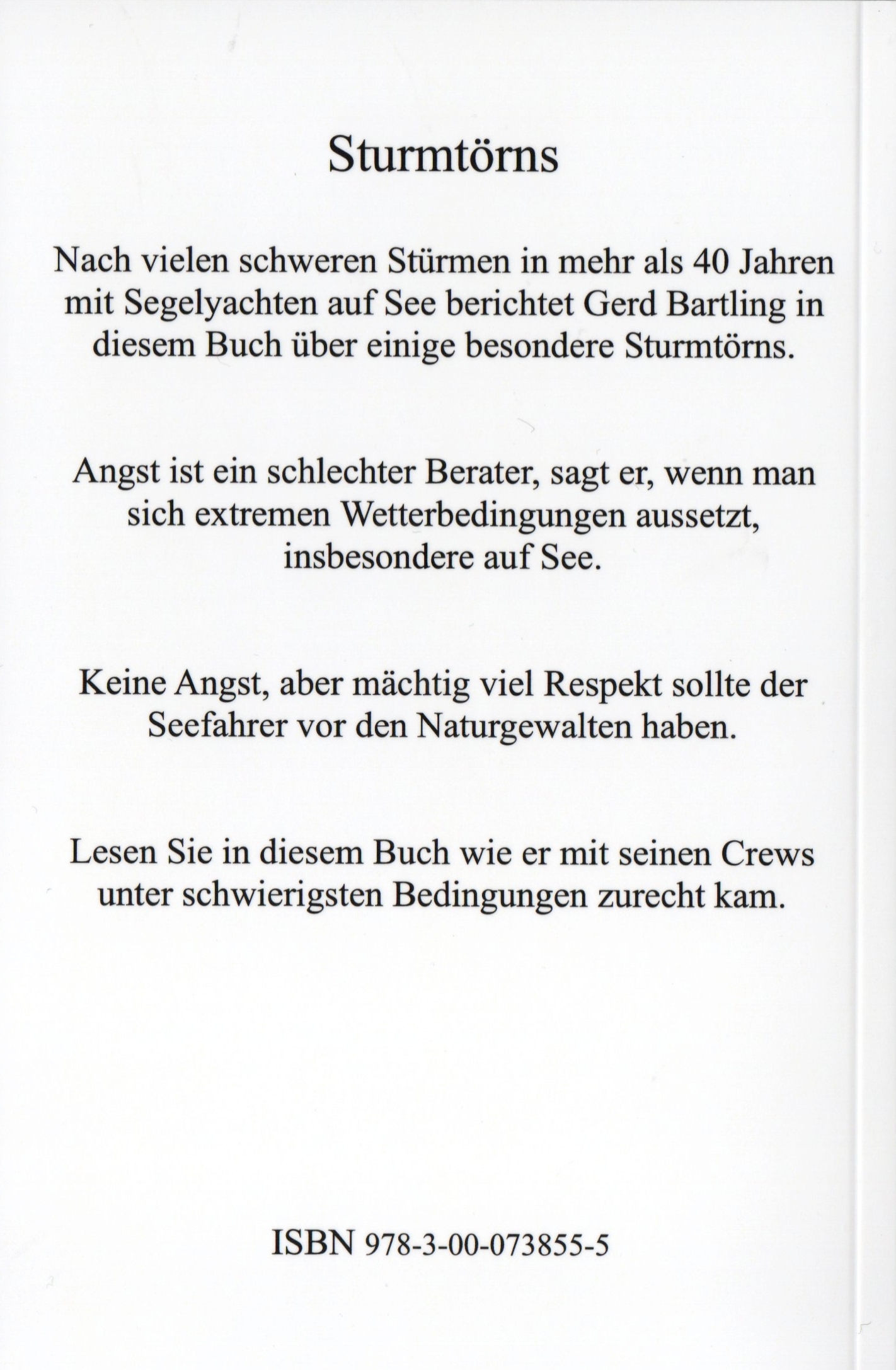 Rückseitencover Sturmtörns