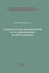 Vorderes Coverbild Tendenzen der Kirchenmusik im 19. Jahrhundert in Mitteleuropa