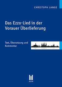 Vorderes Coverbild Das Ezzo-Lied in der Vorauer Überlieferung