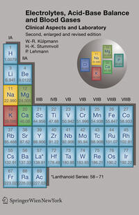 Vorderes Coverbild Electrolytes, Acid-Base Balance and Blood Gases