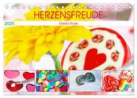Vorderes Coverbild Herzensfreude (Tischkalender 2025 DIN A5 quer), CALVENDO Monatskalender