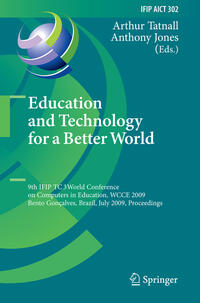 Vorderes Coverbild Education and Technology for a Better World