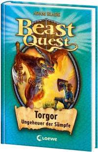 Vorderes Coverbild Beast Quest (Band 13) - Torgor, Ungeheuer der Sümpfe