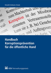 Vorderes Coverbild Handbuch Korruptionsprävention für die öffentliche Hand
